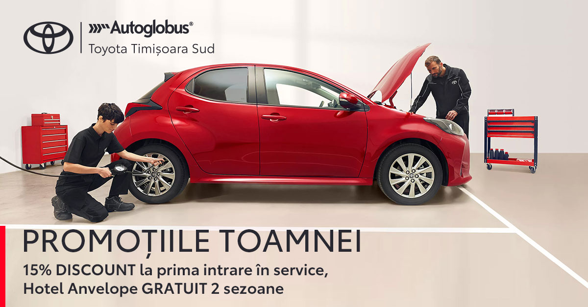 Promoțiile toamnei Toyota